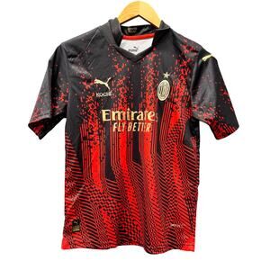AC Milan Jersey Youth 28 Medium Koche Collab #11 IBRAHIMOVIC 2021/22 Home Kit